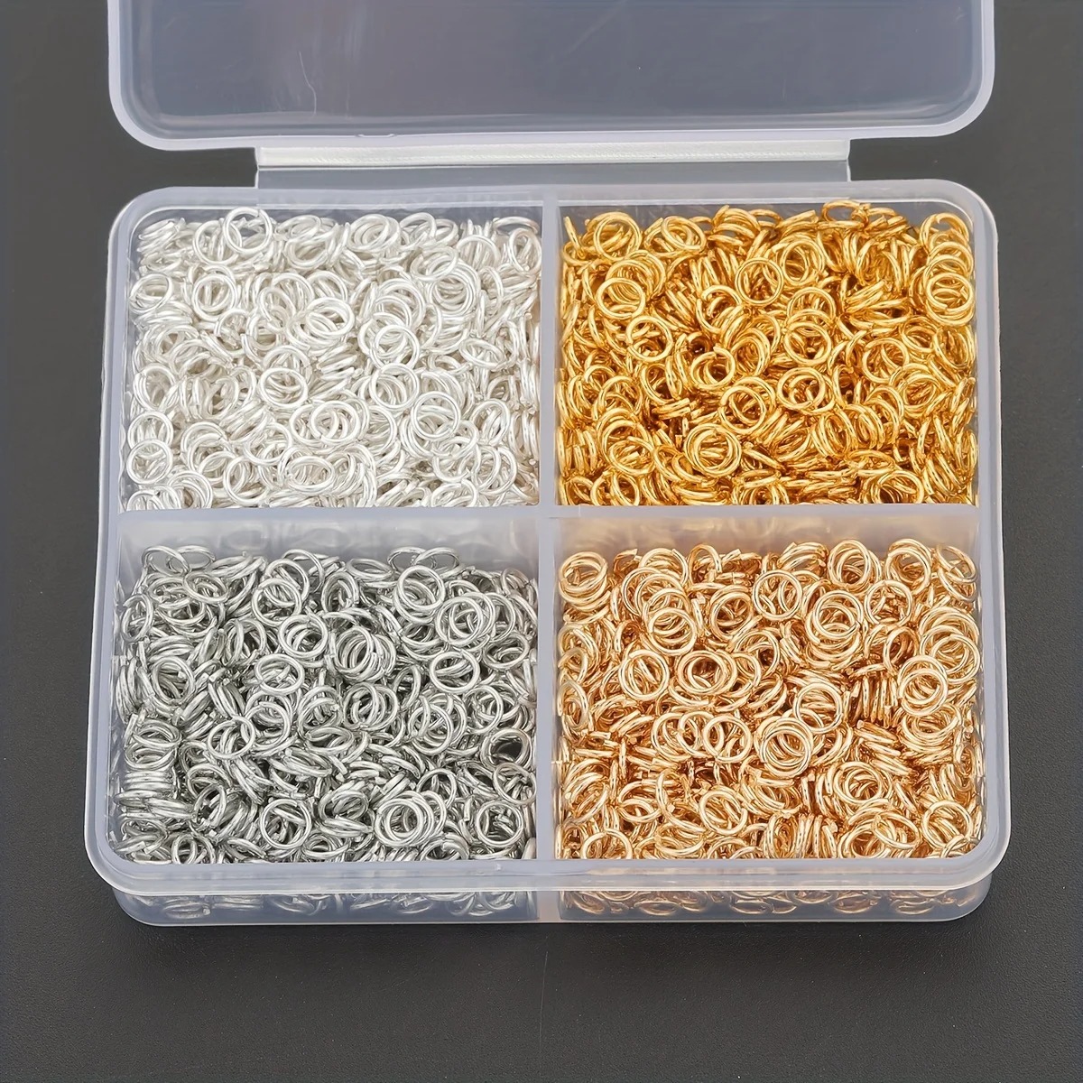 Jewelry Making Ring Tool - 1200pcs 3mm Open Jump Rings for