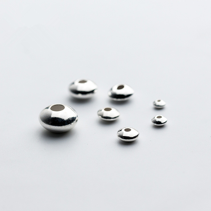 10pcs 3/4/5/6/7/8mm Real 925 S - Jewelry Making Silver recension och pris