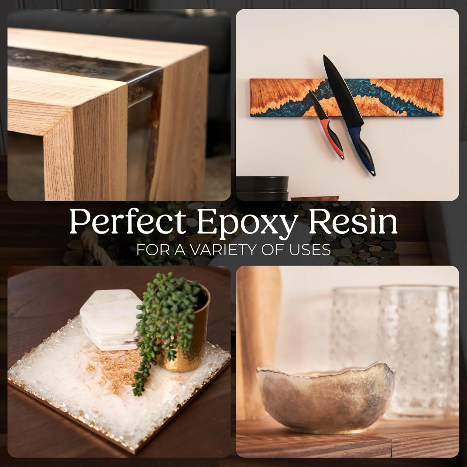 Epoxy Resin Kit 64 Oz - Crysta - Jewelry Making Table recension och pris