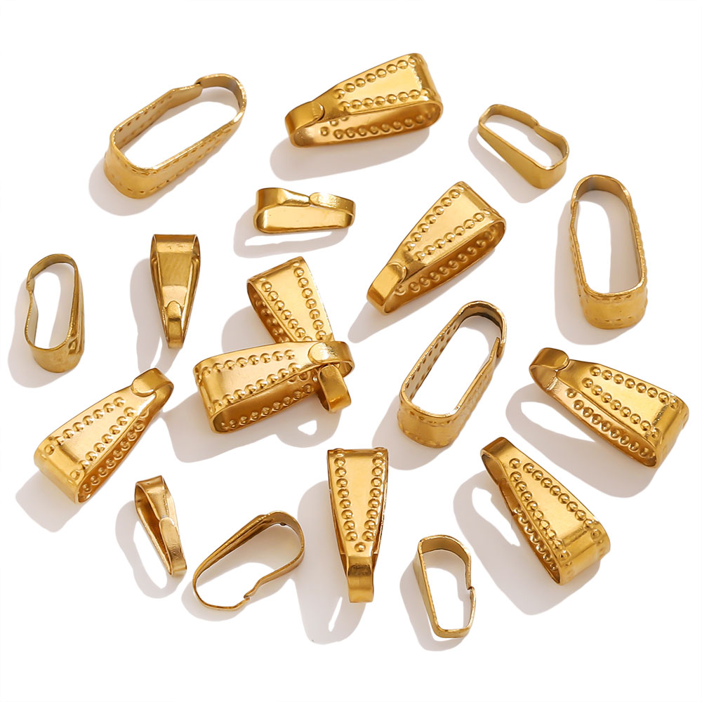 50pcs Gold Color Stainless Ste - Jewelry Making Supplies Wholesale recension och pris