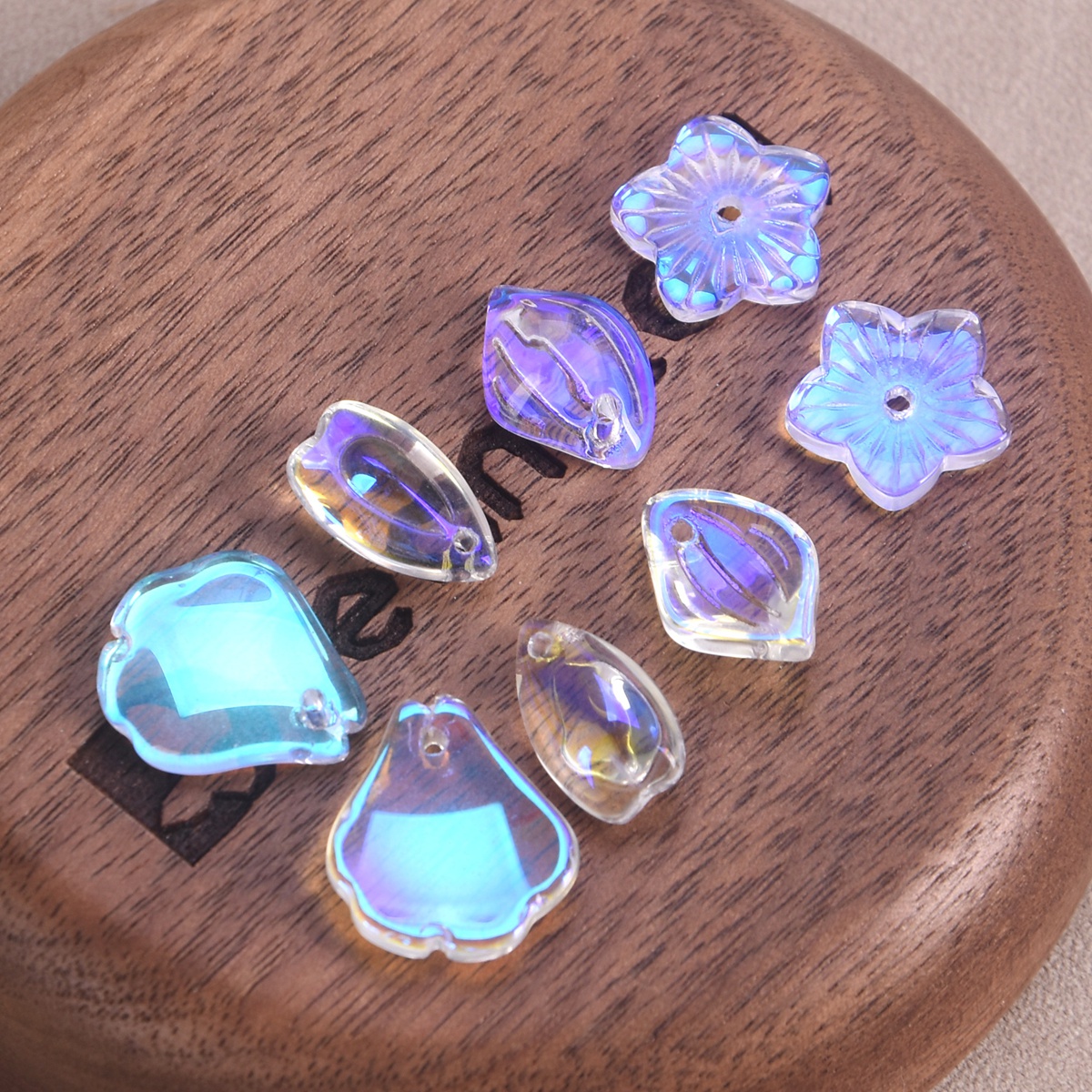 10pcs Clear Aurora Moonlight C - Jewelry Making Qc recension och pris