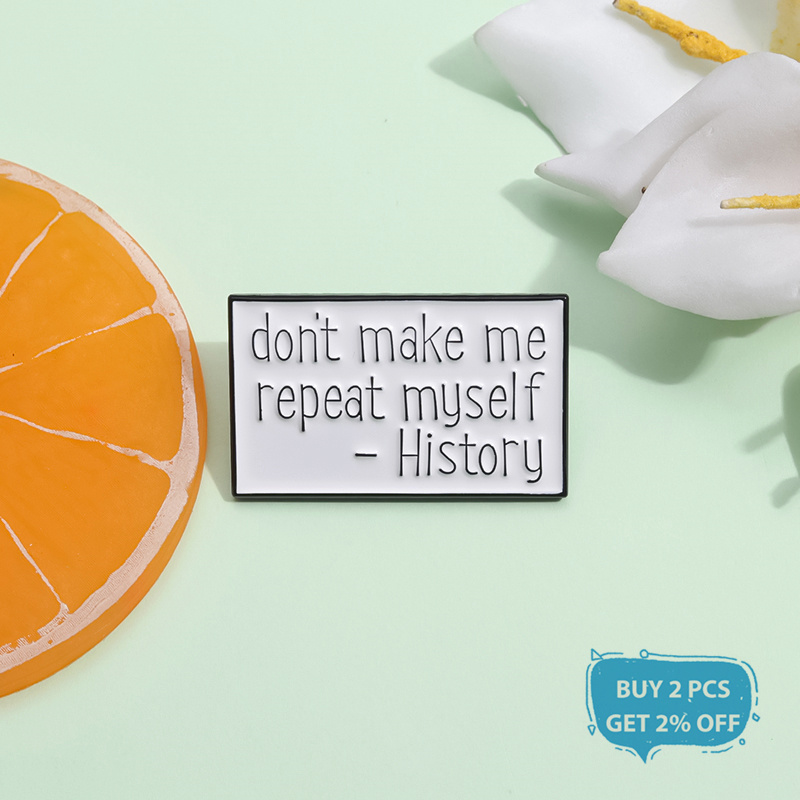 Don't Make Me Repeat Myself Hi - Jewelry Making History recension och pris
