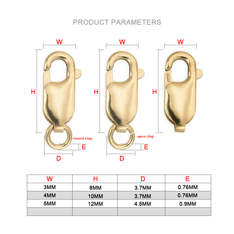 Lobster Clasp 14K Gold Filled  - Jewelry Making Ring Tool recension och pris