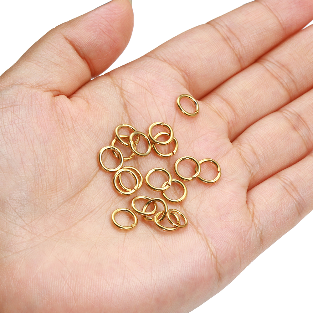 100-200pcs/lot Stainless Steel - Jewelry Making Supplies Wholesale recension och pris