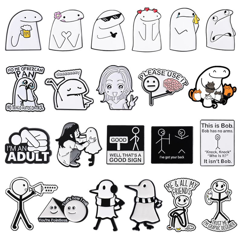 Women Girl Power Enamel Pins F - Jewelry Making History recension och pris