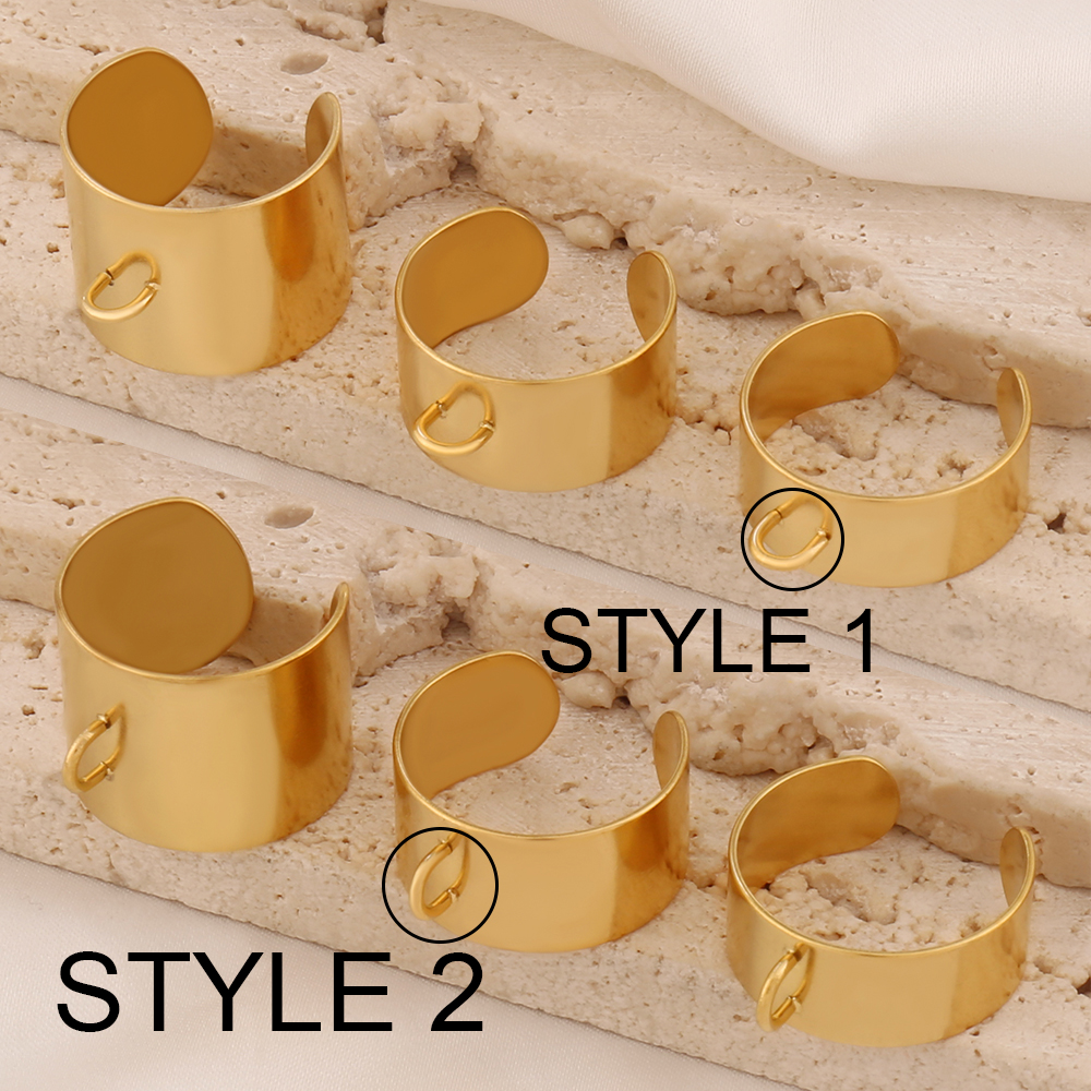 2Pcs 8/10/15mm Stainless Steel - Jewelry Making Ring Tool recension och pris