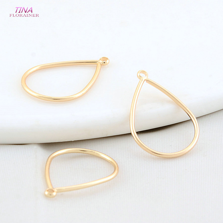 12*18MM 18K Gold Color Drop Sh - Jewelry Making Ring Tool recension och pris