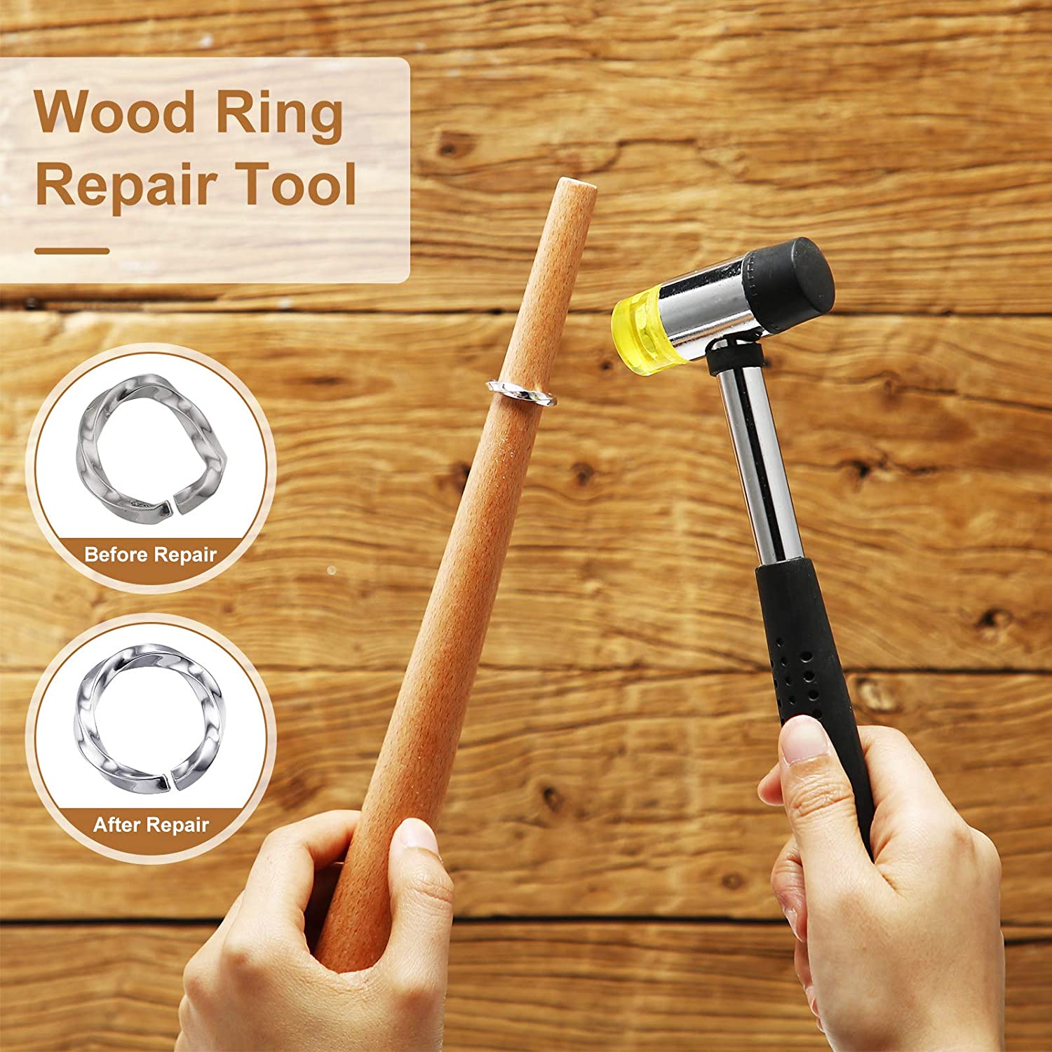 11 Pieces Of US UK Ring Mandre - Jewelry Making Table recension och pris