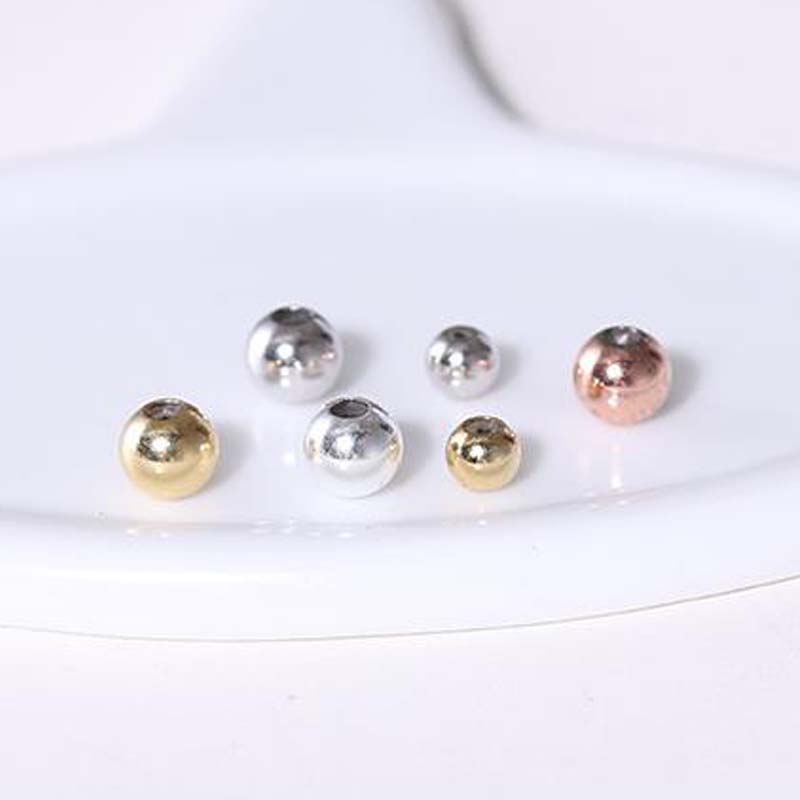 4pcs Silicone filled Bead Real - Jewelry Making Silver recension och pris