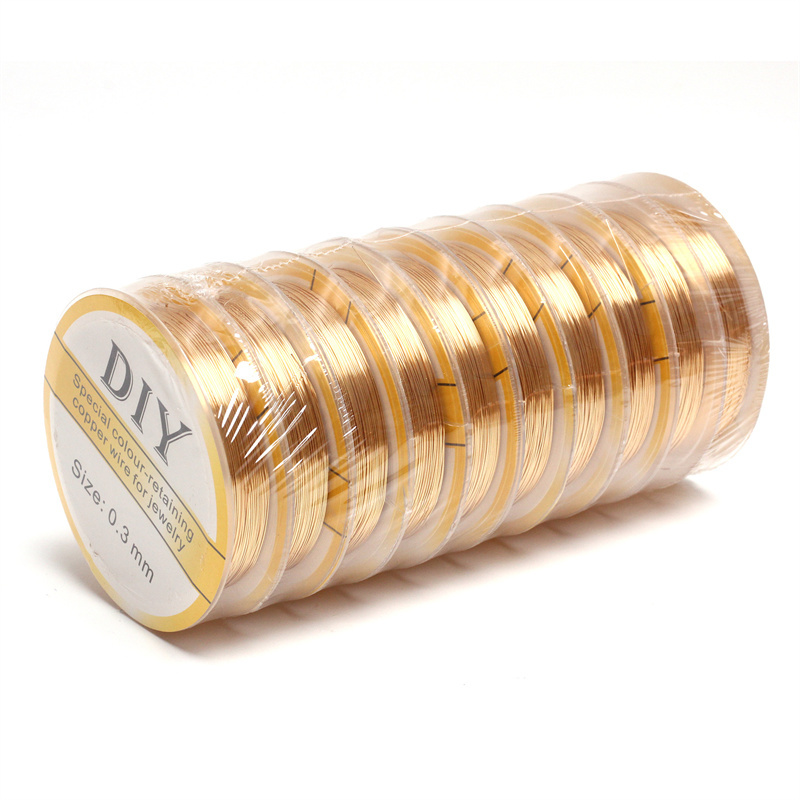 1Roll Silver Copper Wire 0.3/0 - Jewelry Making Silver recension och pris