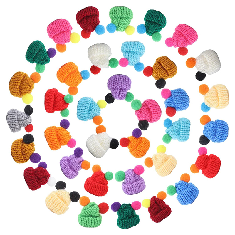 10/20pcs Mini Knitting Hats Kn - Jewelry Making Table recension och pris
