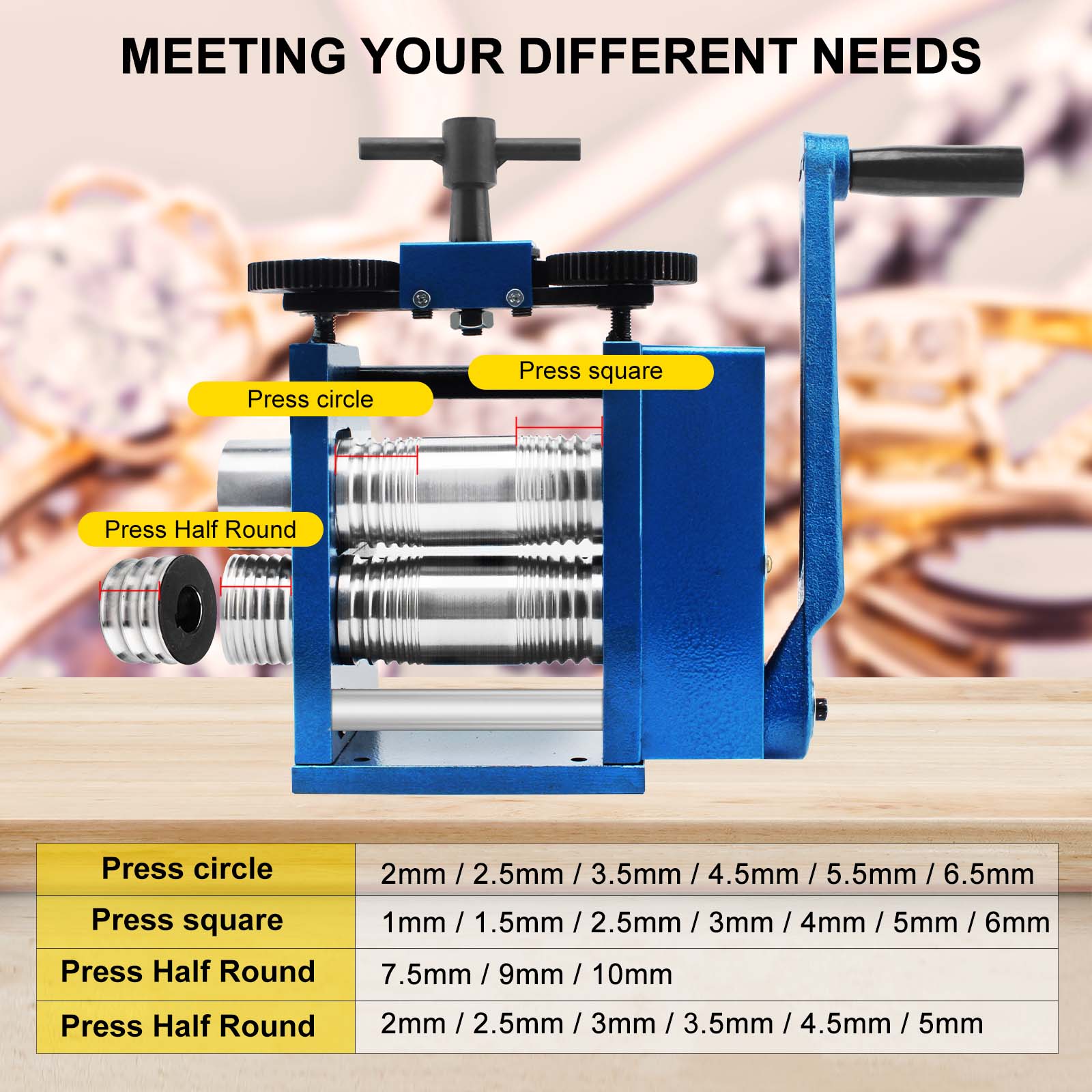 Jewelry Rolling Mill Machine G - Jewelry Making Table recension och pris