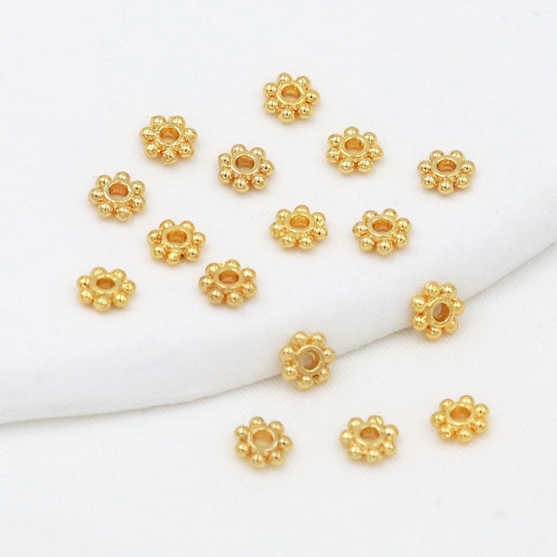 50pcs 18K Gold Plated 925 Silv - Jewelry Making Silver recension och pris