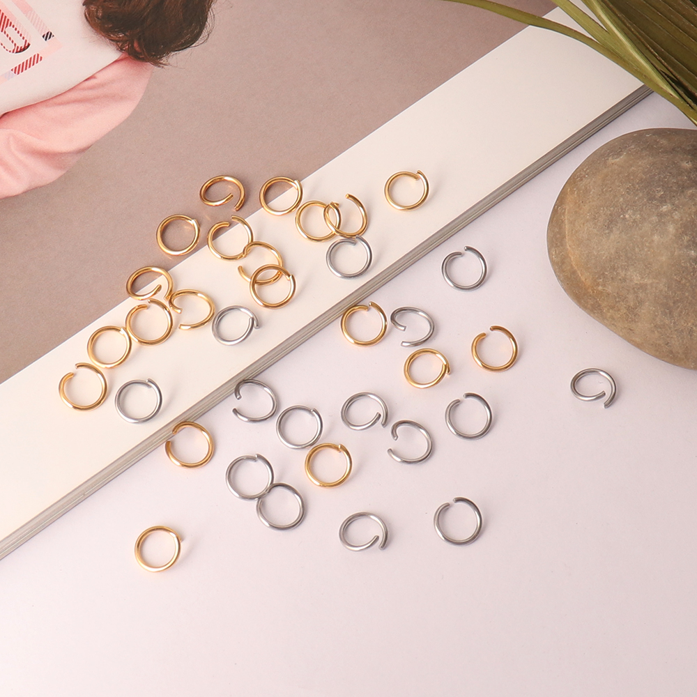 100-200Pcs/lot Stainless Steel - Jewelry Making Ring Tool recension och pris