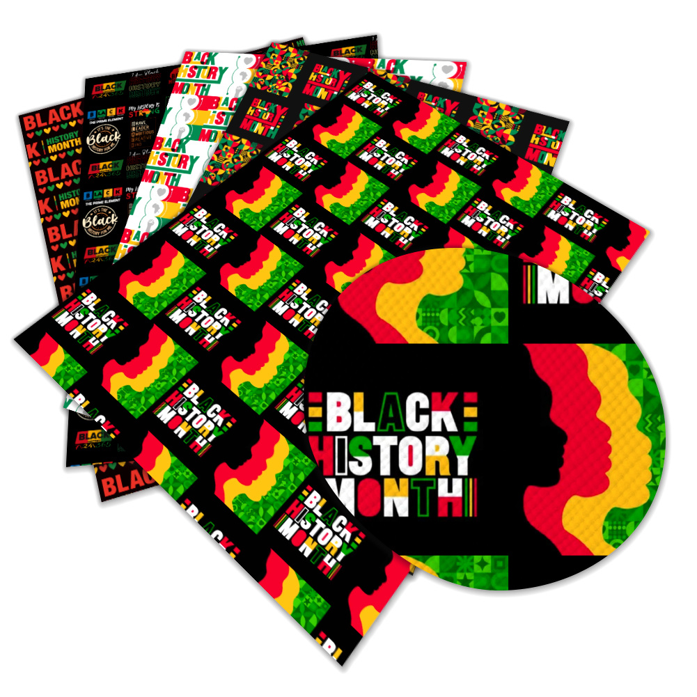 Black History Month Pattern Ar - Jewelry Making History recension och pris