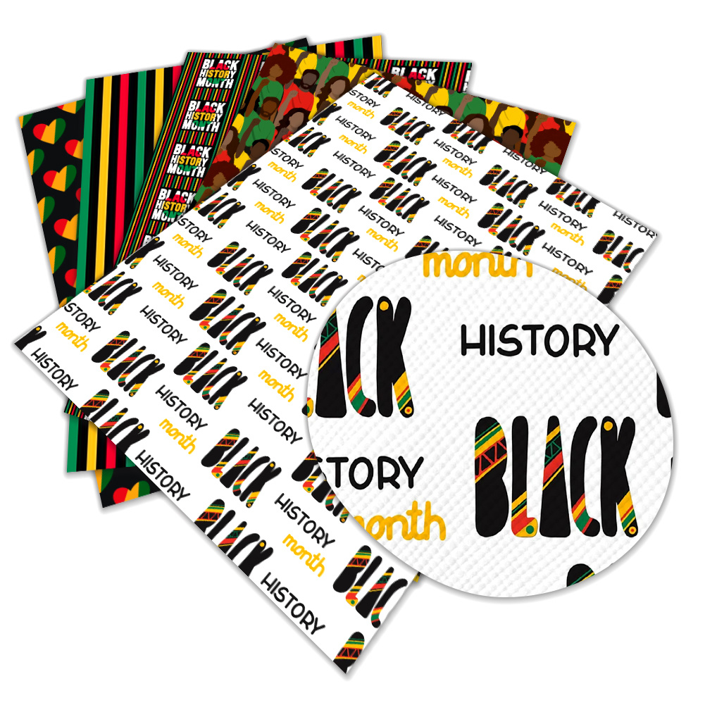 Black History Month Pattern Ar - Jewelry Making History recension och pris