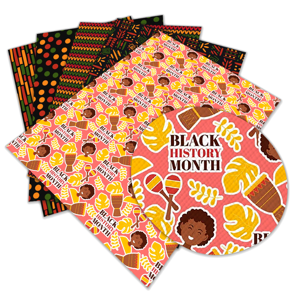 Black History Month Pattern Ar - Jewelry Making History recension och pris