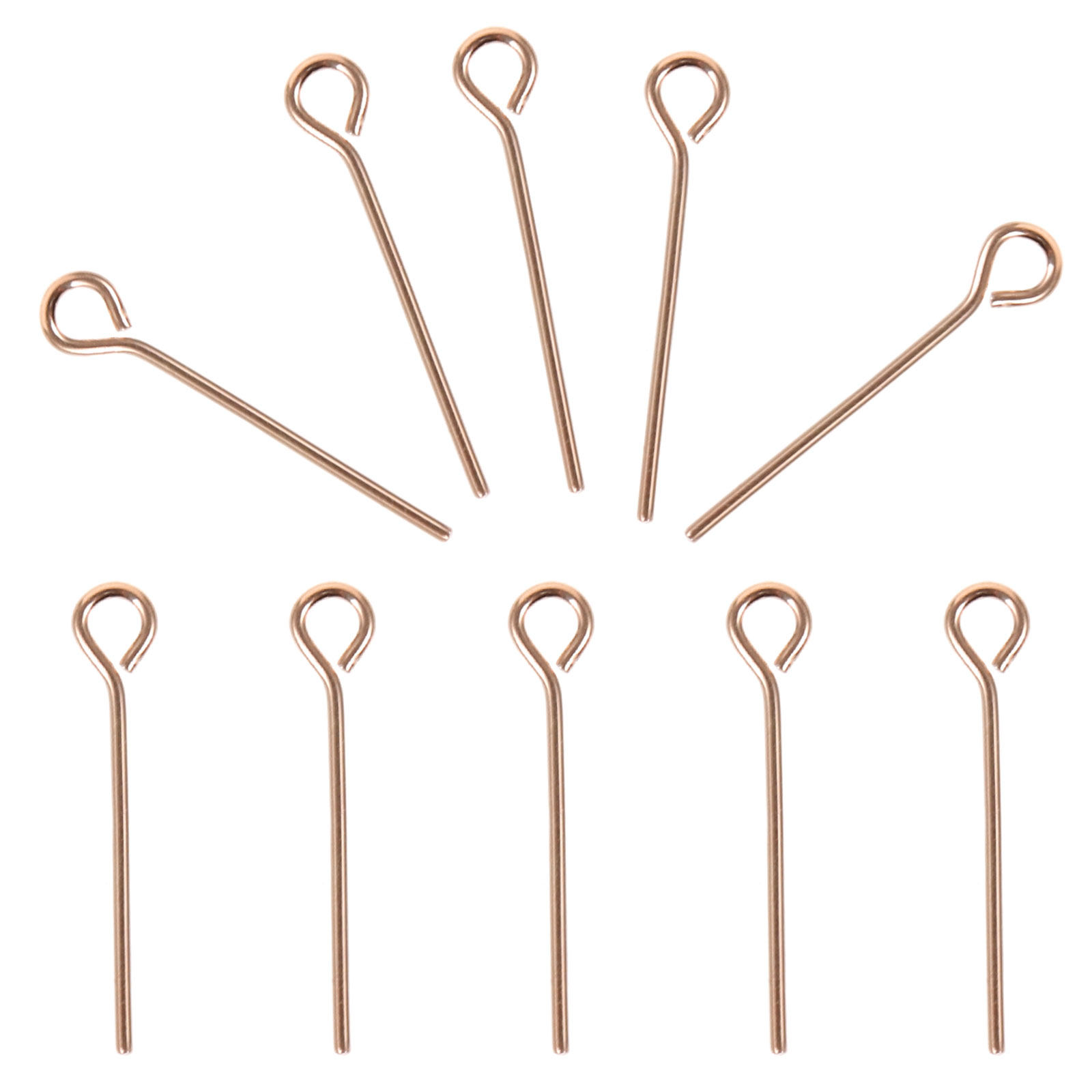 10pcs Ear Stud Pins For Jewelr - Jewelry Making Silver recension och pris
