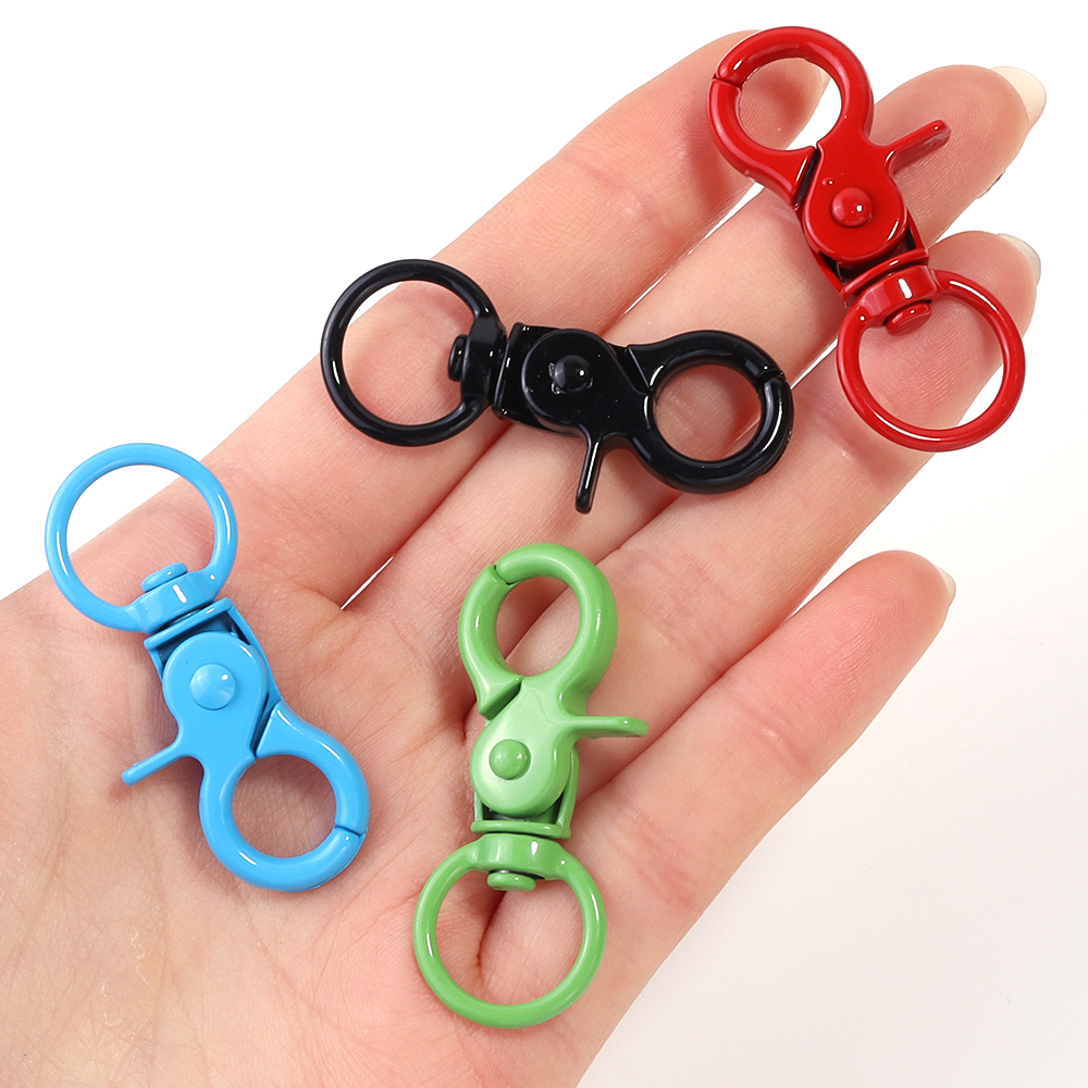 5Pcs/Lot Colorful Swivel Lobst - Jewelry Making Ring Tool recension och pris