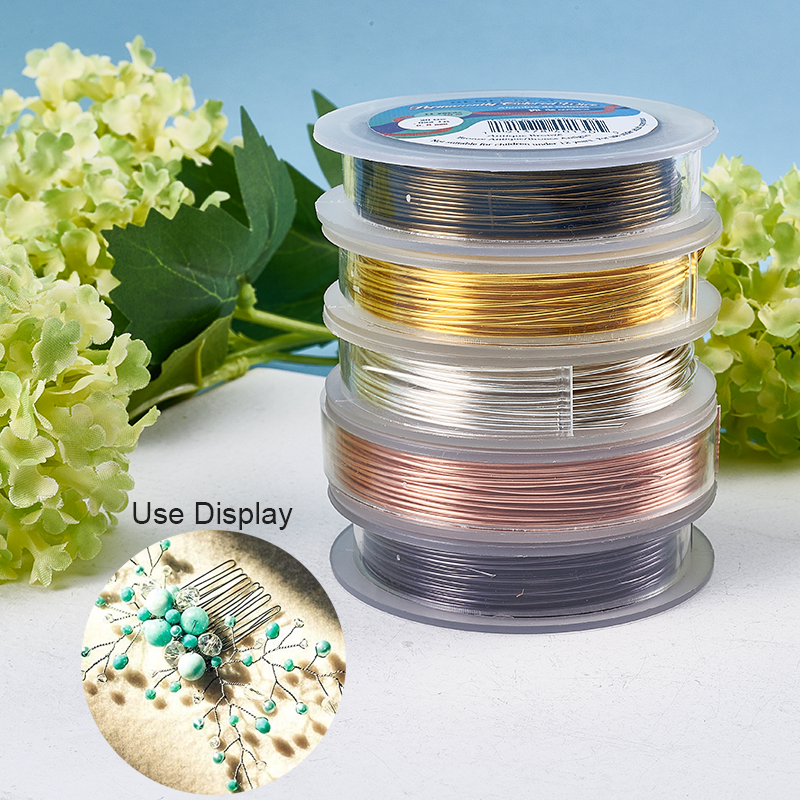 1 Rolls 20-Gauge 0.8mm Tarnish - Jewelry Making With Copper Wire recension och pris