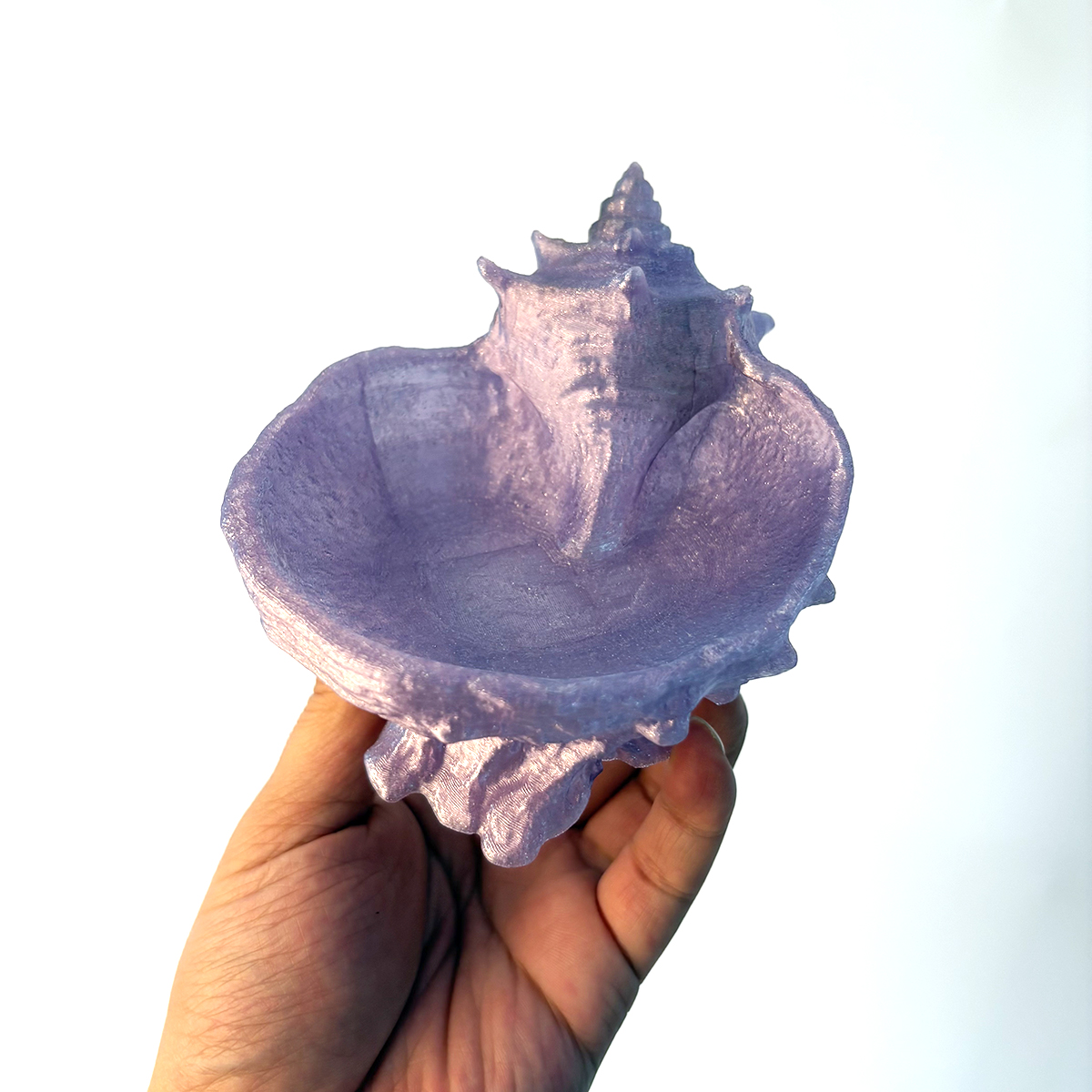 Pearlescent Purple Conch-Shape - Jewelry Making Table recension och pris