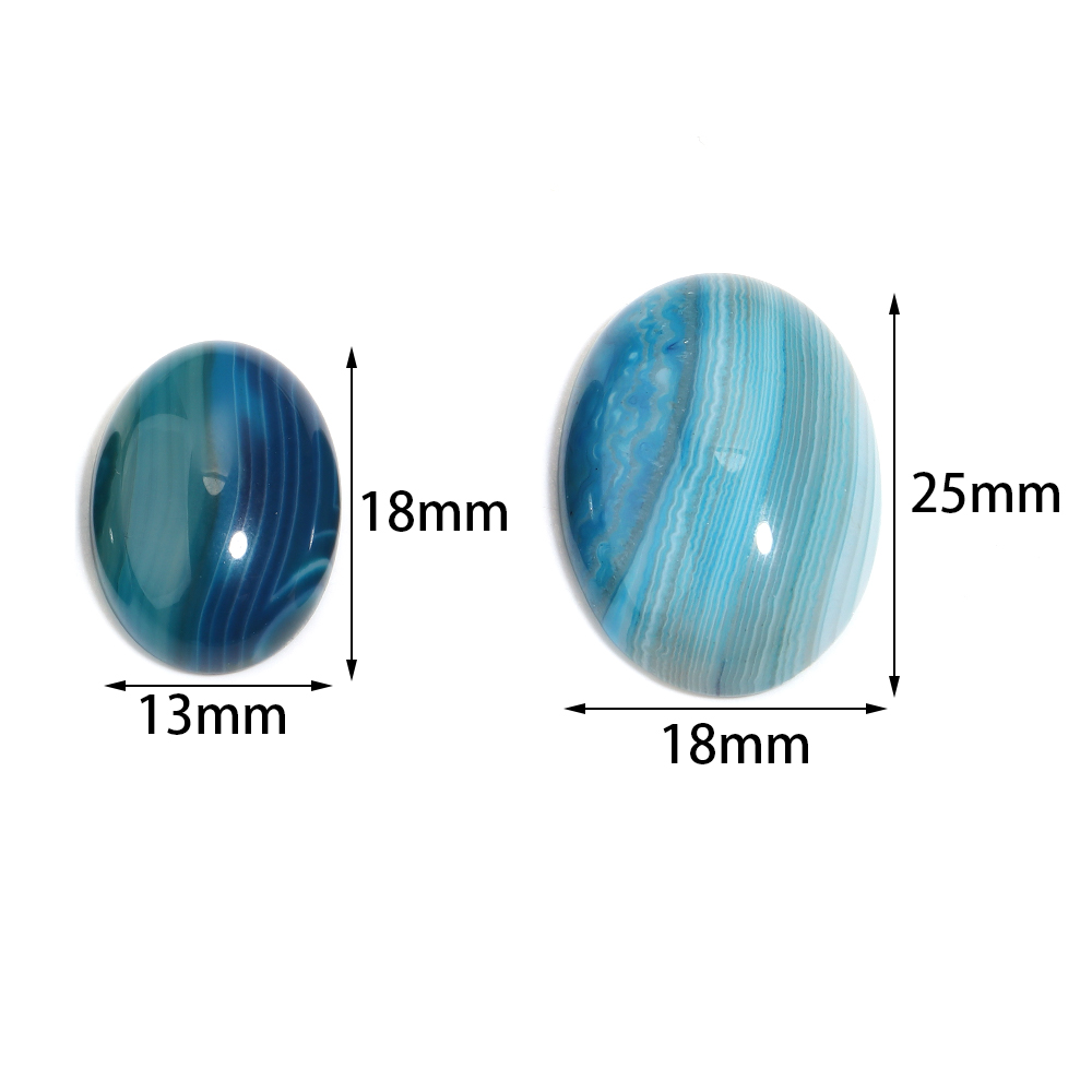 5pcs Natural Stone Cabochon Bl - Jewelry Making Ring Tool recension och pris
