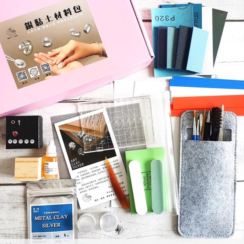 999 Pure Silver Clay Jewelry M - Jewelry Making Ring Tool recension och pris