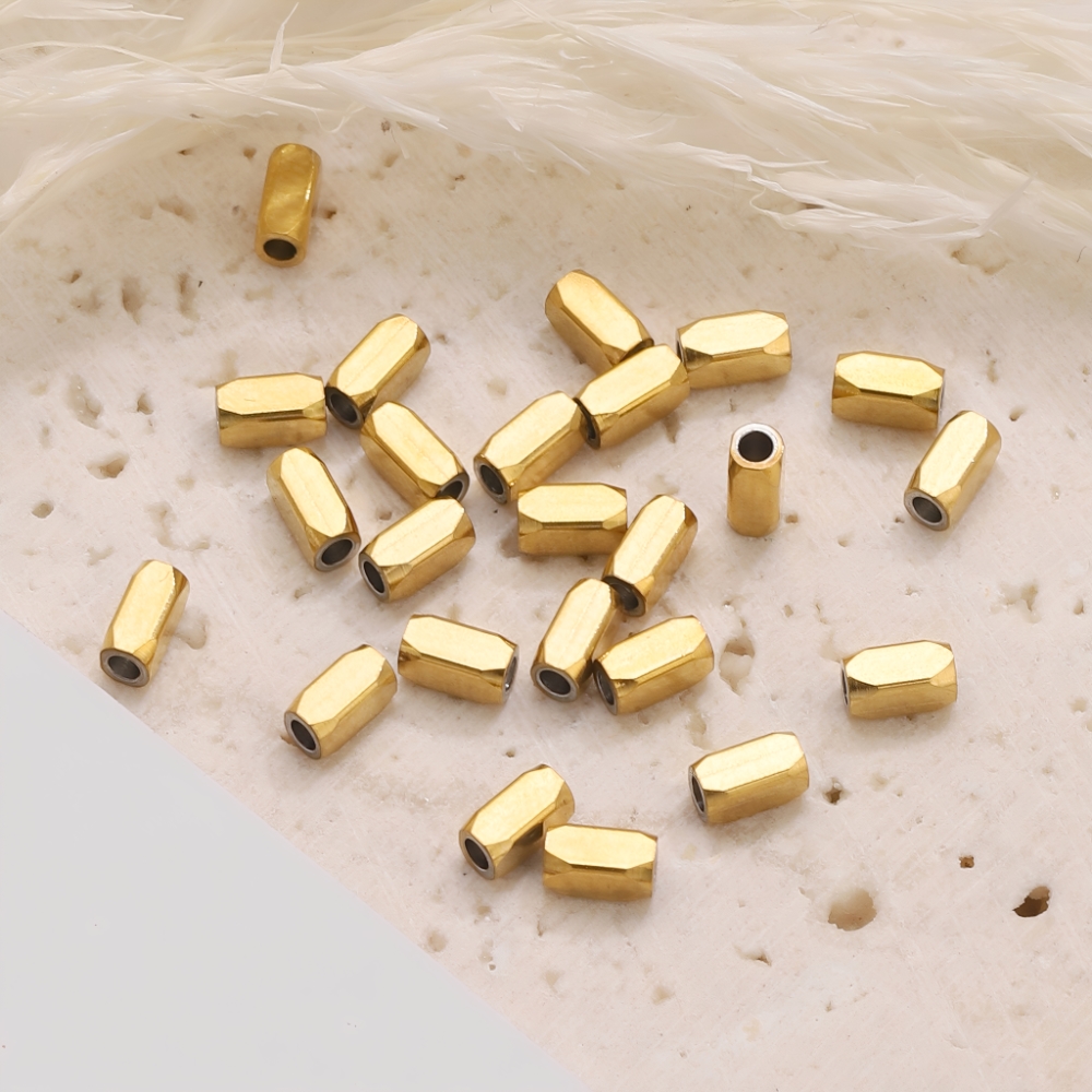 20pcs 18K Gold Stainless Steel - Jewelry Making Supplies Wholesale recension och pris