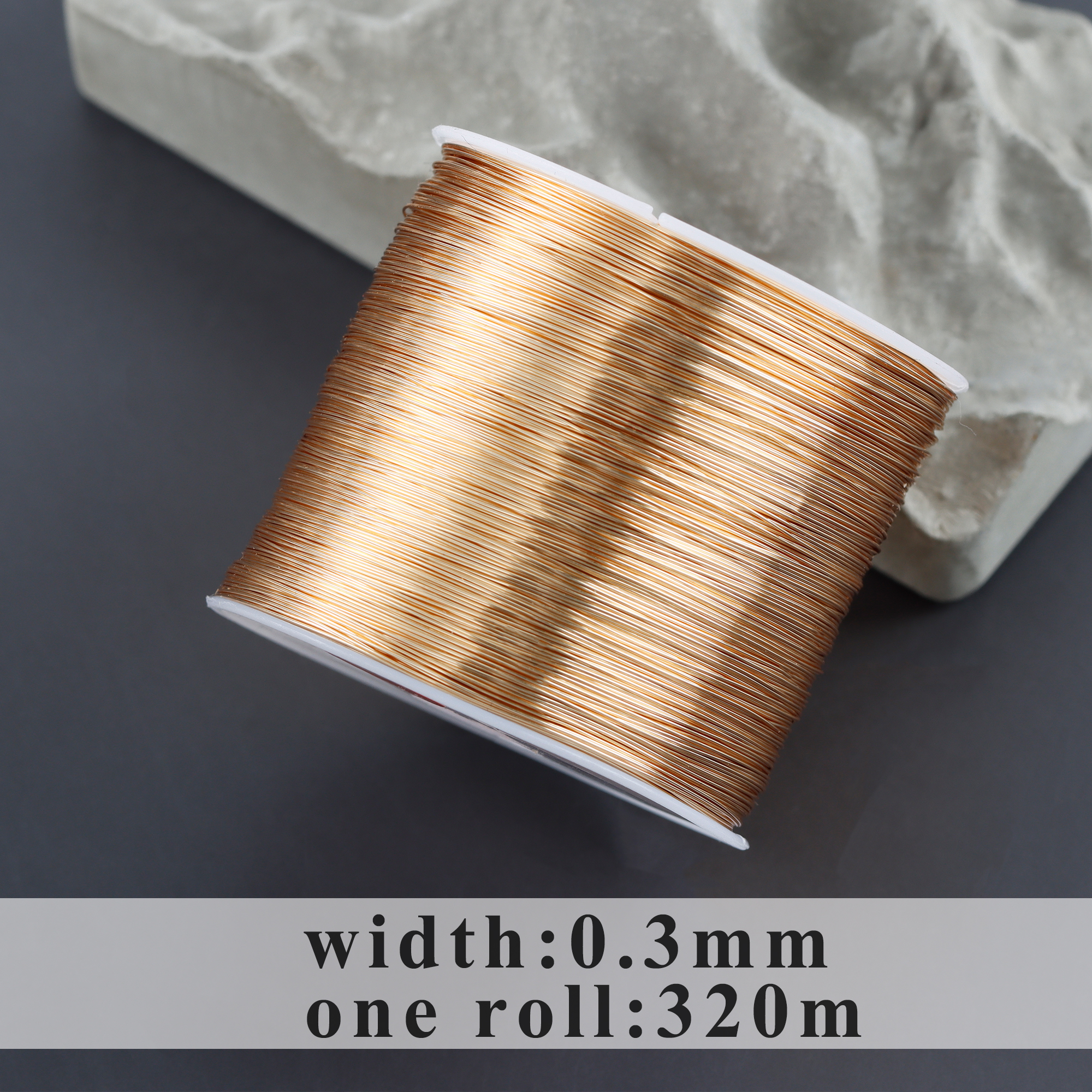 GUFEATHER,one roll/lot,M997,je - Jewelry Making With Copper Wire recension och pris