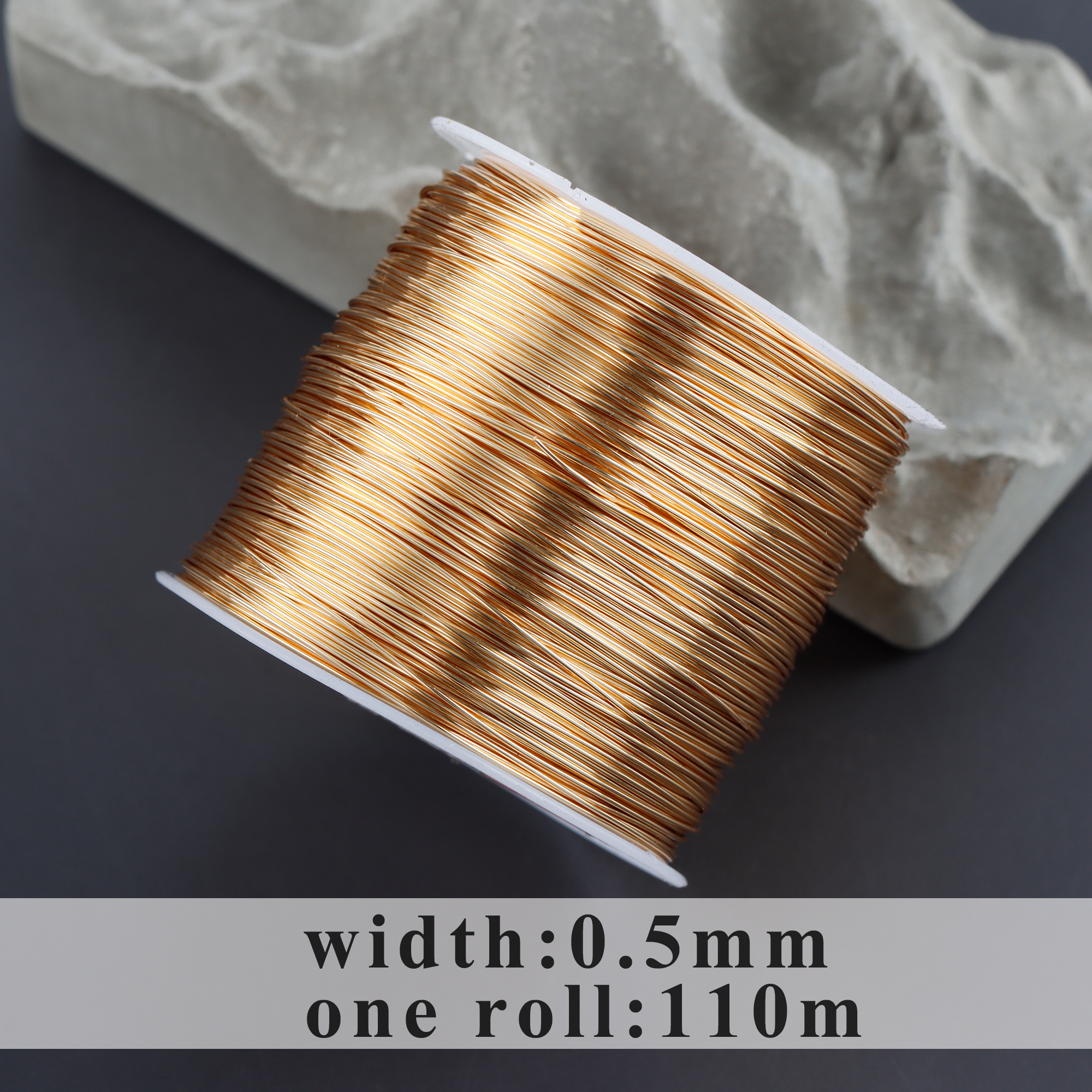 GUFEATHER,one roll/lot,M997,je - Jewelry Making With Copper Wire recension och pris